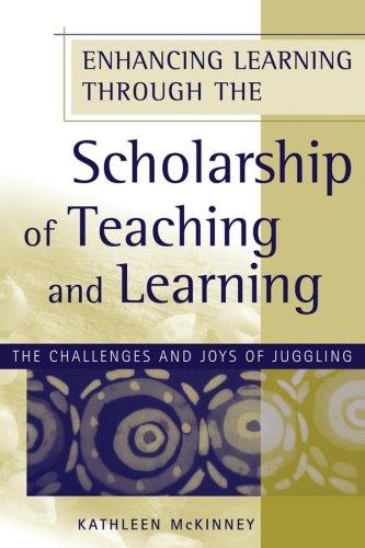 Cover for Enhancing Learning Through the Scholarship of Teaching and Learning