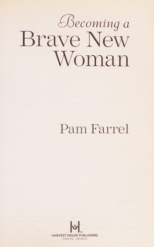 Cover for Becoming a brave new woman