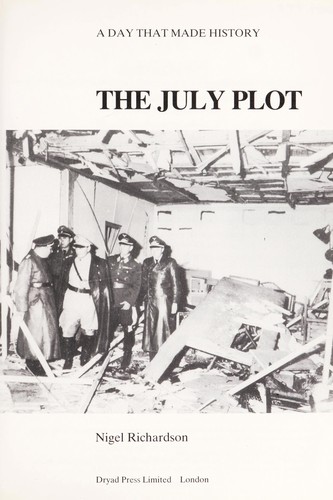 Cover for The July plot