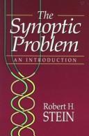 Cover for The Synoptic Problem