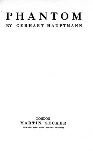 Cover for Phantom