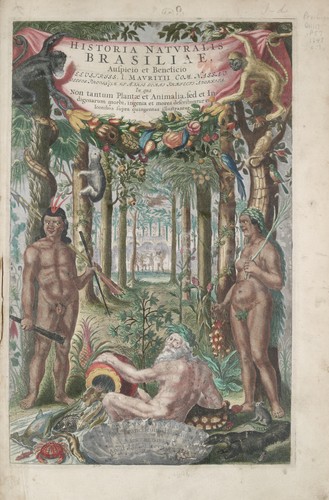 Cover for Historia naturalis Brasiliae ...