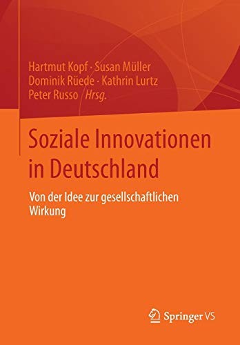Cover for Soziale Innovationen in Deutschland