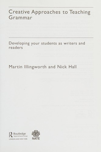Cover for Creative Approaches to Teaching Grammar