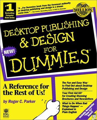 Cover for Desktop publishing & design for dummies