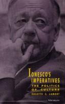Cover for Ionesco's imperatives