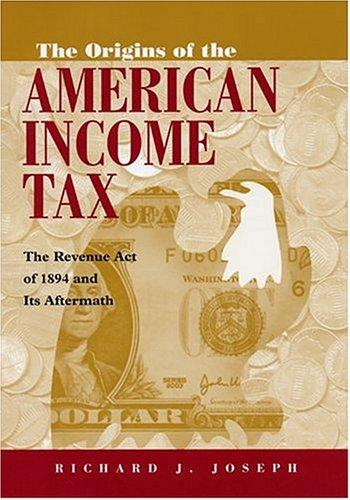 Cover for The Origins of the American Income Tax