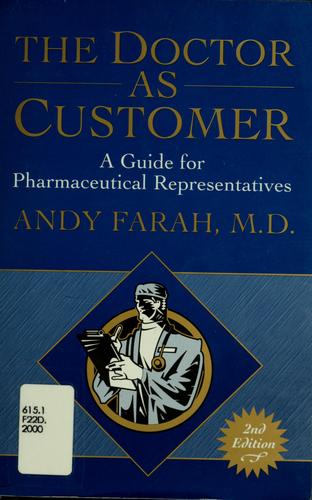 Cover for The doctor as customer