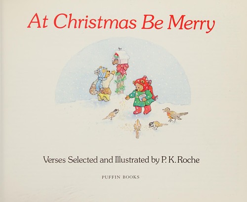 Cover for At Christmas be merry