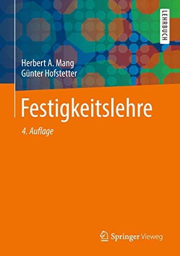 Cover for Festigkeitslehre