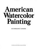 Cover for American watercolor painting
