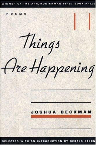 Cover for Things Are Happening