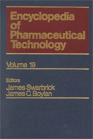 Cover for Encyclopedia of pharmaceutical technology