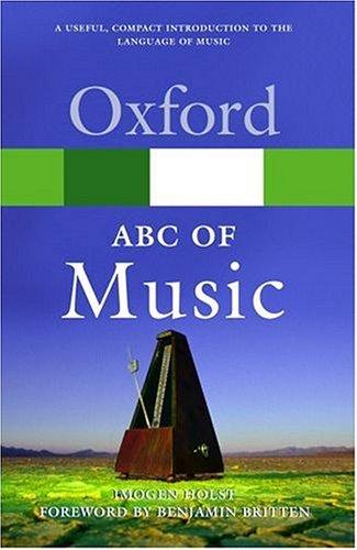 Cover for An ABC of Music
