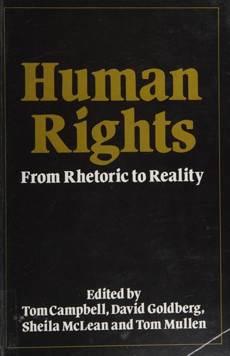 Cover for Human rights