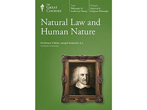 Cover for Natural law and human nature