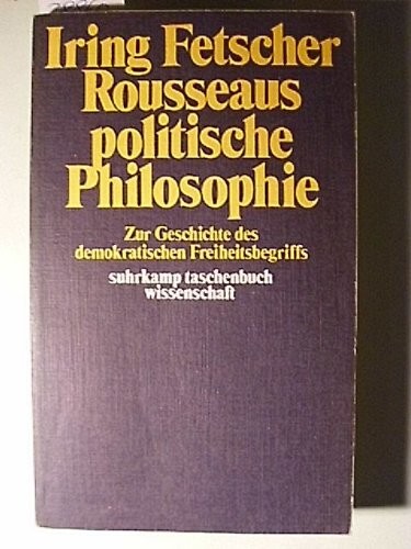Cover for Rousseaus politische Philosophie