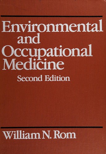Cover for Environmental and occupational medicine