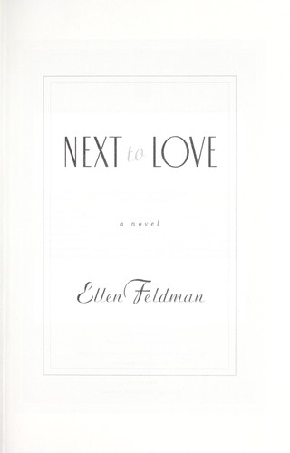 Cover for Next to love