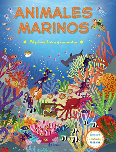 Cover for Mi primer Busca y encuentra. Animales marinos