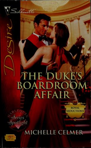 Cover for The Duke's boardroom affair