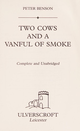 Cover for Two cows and a vanful of smoke