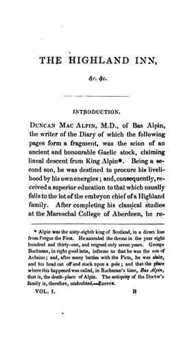 Cover for The Highland inn