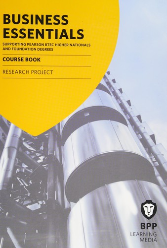 Cover for Business Essentials Research Project