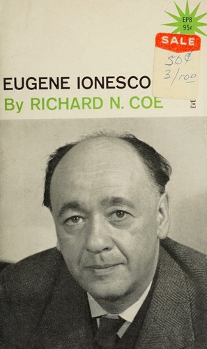 Cover for Eugene Ionesco