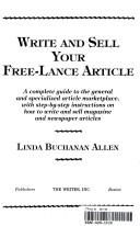 Cover for Write and sell your free-lance article