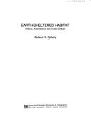 Cover for Earth-sheltered habitat