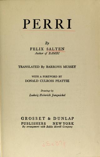 Cover for Perri