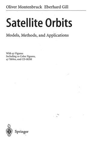Cover for Satellite orbits