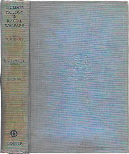 Cover for Human biology and racial welfare.