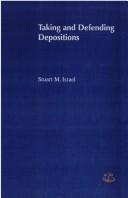 Cover for Taking and defending depositions
