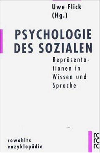 Cover for Psychologie des Sozialen. Repräsentation in Wissen und Sprache.