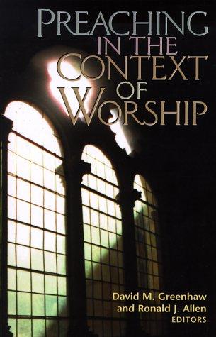 Cover for Preaching in the context of worship