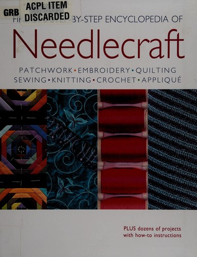 Cover for Firefly's step-by-step encyclopedia of needlecraft