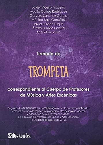 Cover for Temario de trompeta