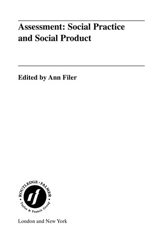 Cover for Educational assessment and testing