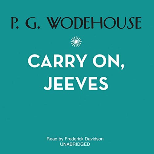 Cover for Carry On, Jeeves