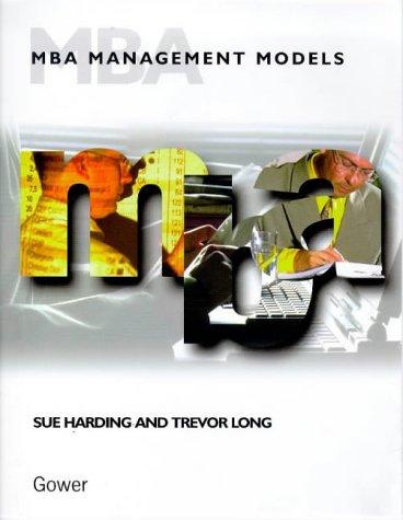 Cover for MBA Management Models