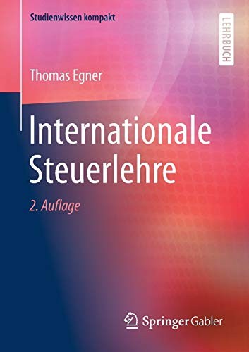 Cover for Internationale Steuerlehre