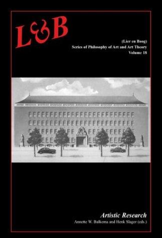 Cover for Artistic Research (Lier & Boog Series, 18)