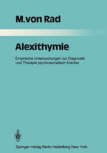 Cover for Alexithymie