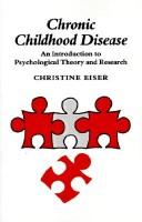 Cover for Chronic childhood disease