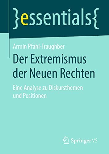 Cover for Der Extremismus der Neuen Rechten