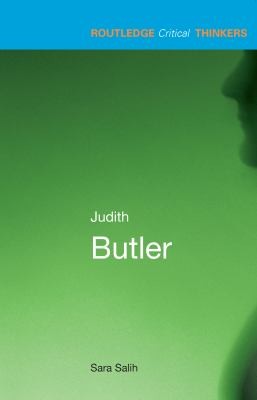 Cover for Judith Butler