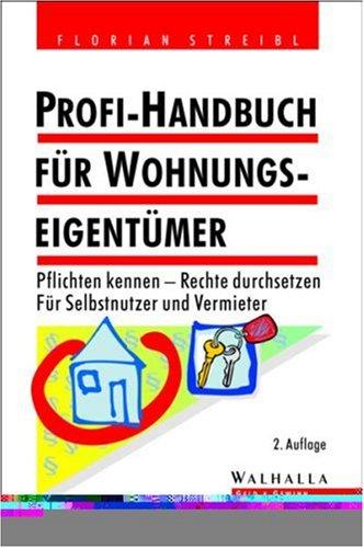 Cover for Profi- Handbuch für Wohnungseigentümer.