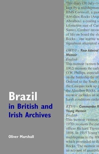 Cover for Brazil in British and Irish Archives